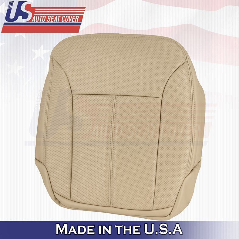 2007 to 2012 For Mercedes GL450 Front Driver Side Bottom Leather Seat Cover Tan
