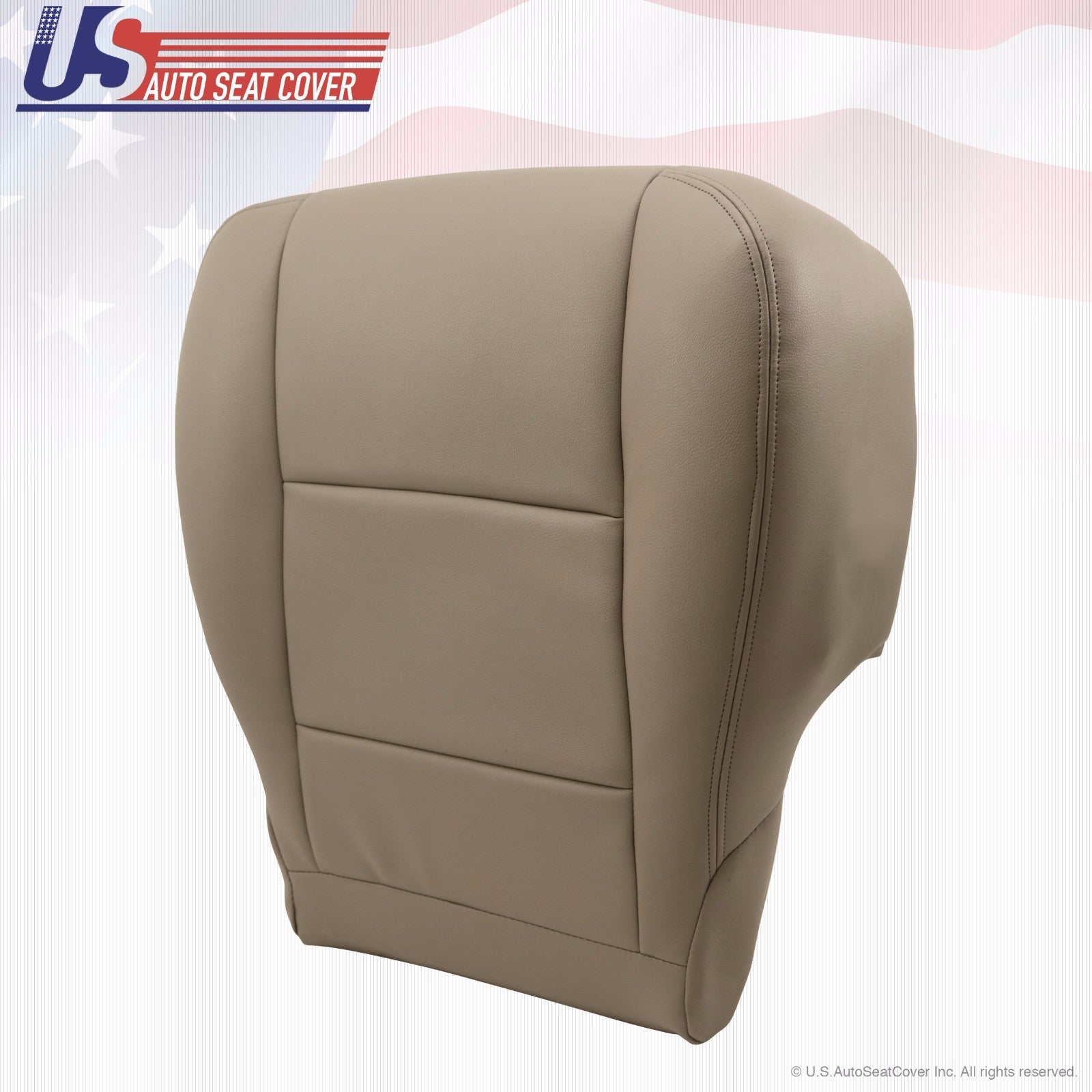 Fits 2001-2004 TOYOTA TUNDRA SEQUOIA Passenger Bottom Leather Seat Cover Tan
