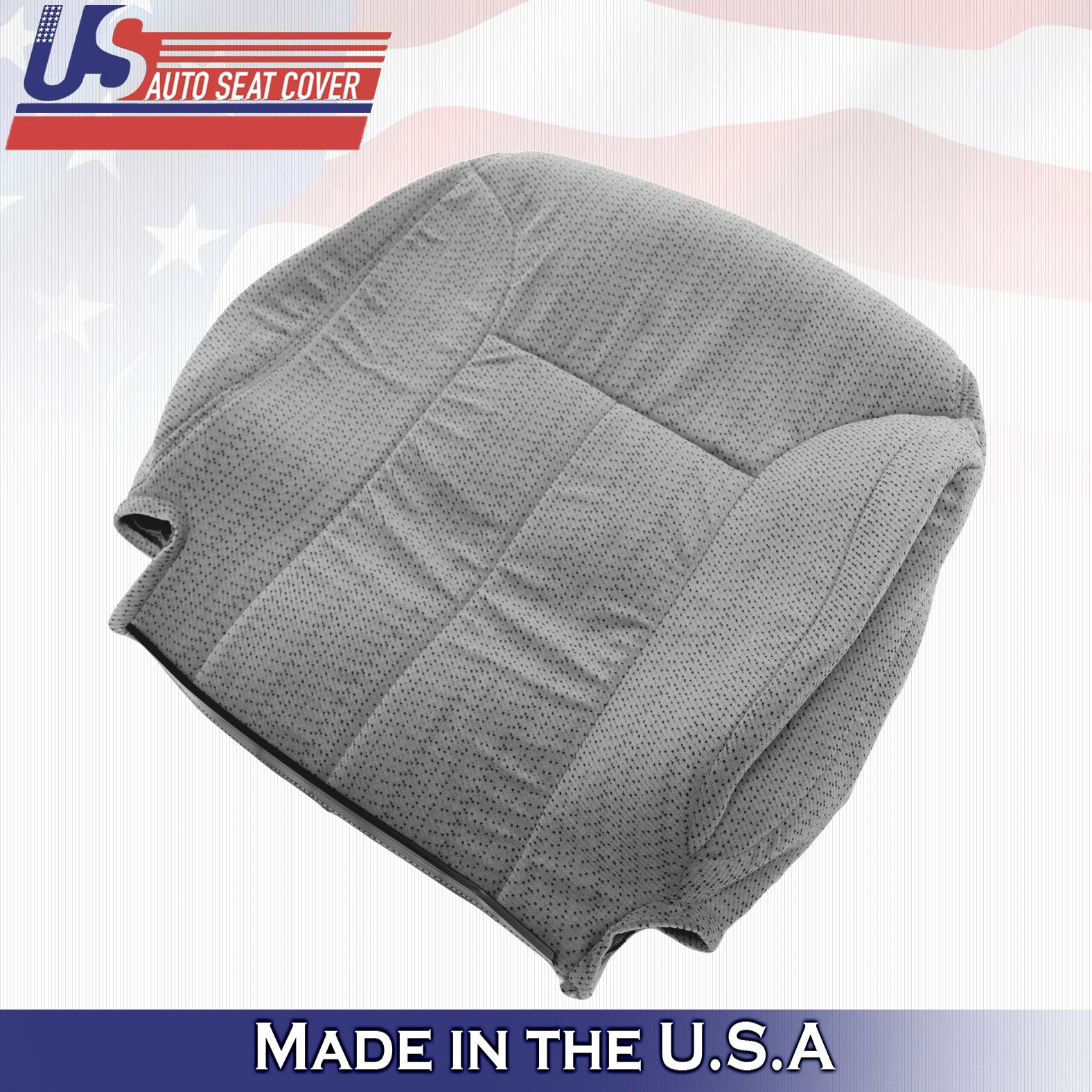 1995 to 1999 For Chevy Tahoe Suburban Passenger Top Cloth Seat Cover in Gray