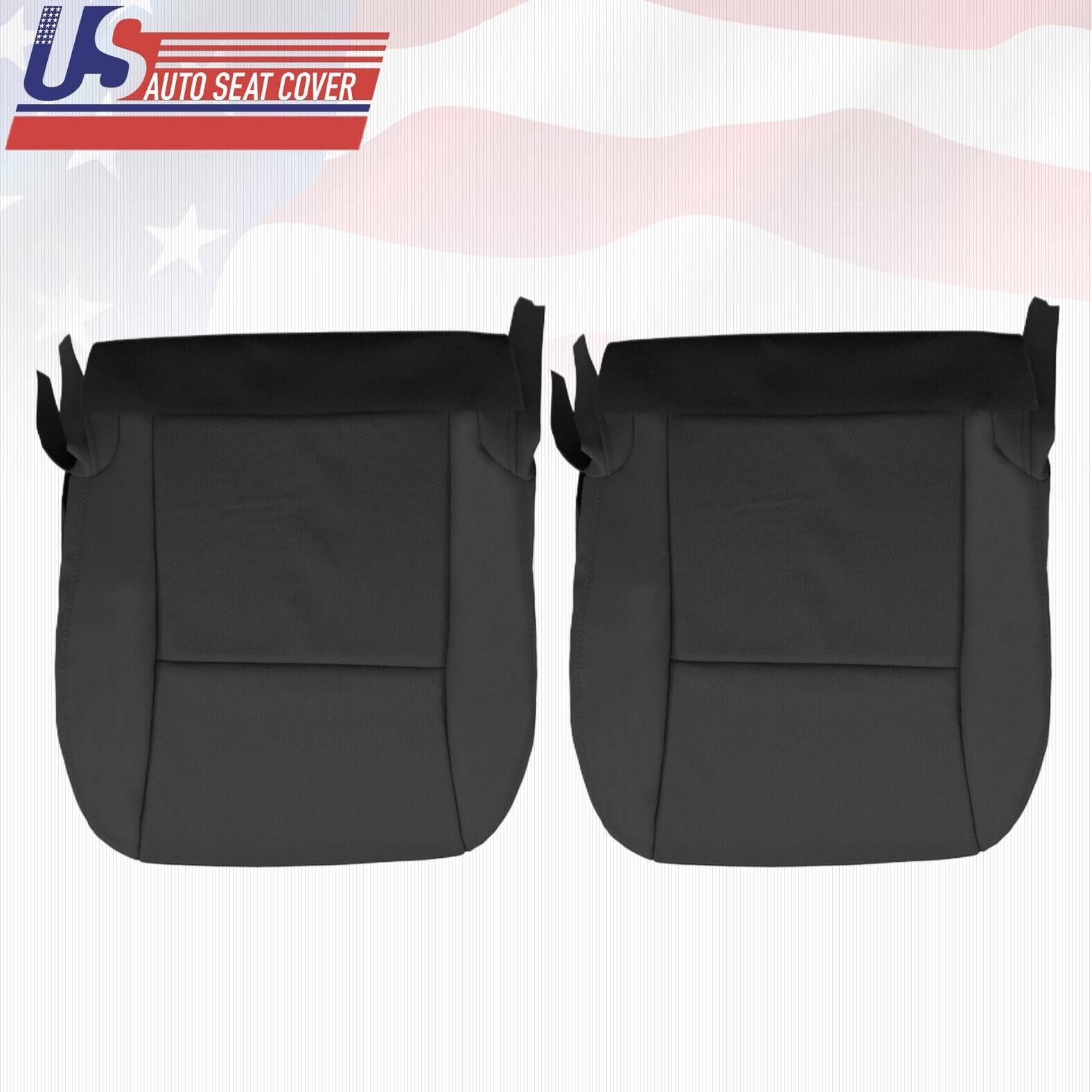 2010- 2015 For Lexus RX350 RX450H Driver Passenger Bottoms Leather Seat Black