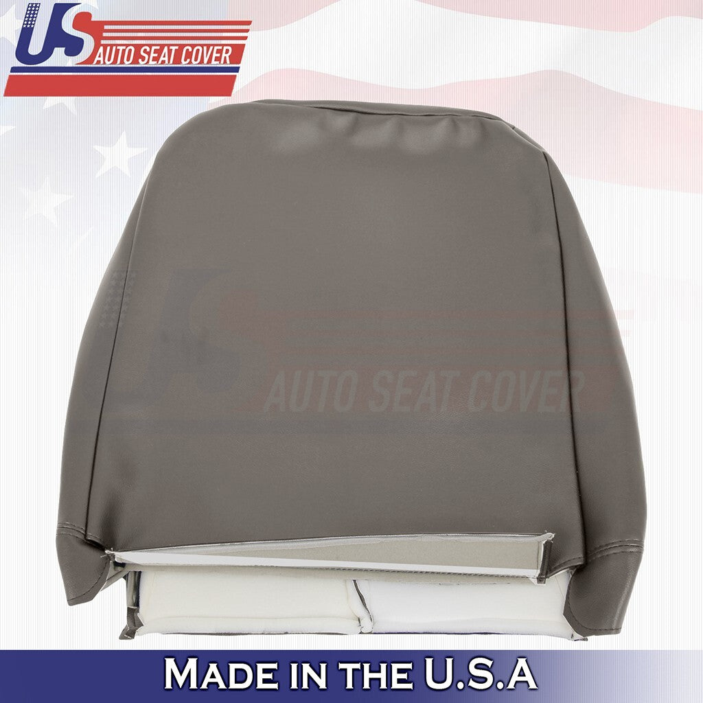 2002 2003 Fits Dodge Ram 2500 Laramie Driver Bottom &Top Leather Seat Cover Tan