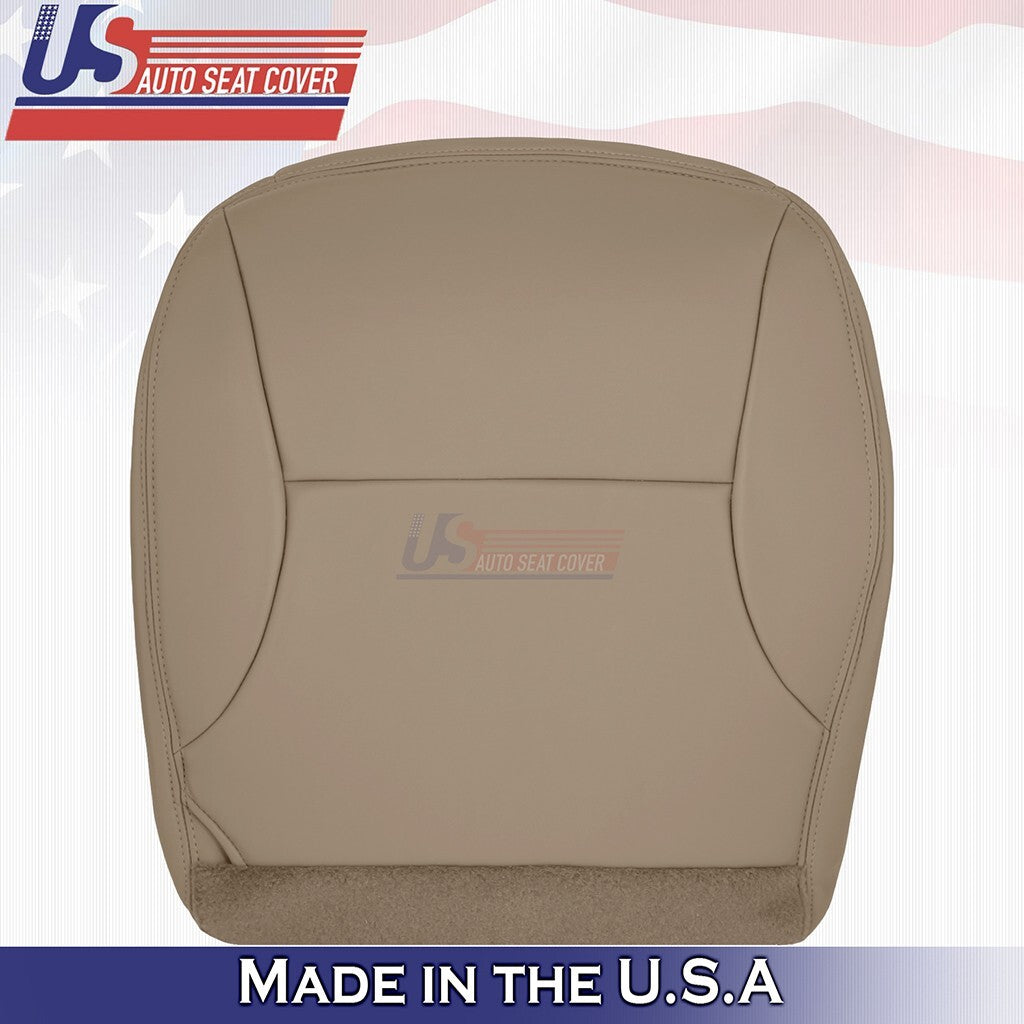 1997, 1998 Fits Ford F150 Lariat Driver Bottom Leather Seat Cover Tan