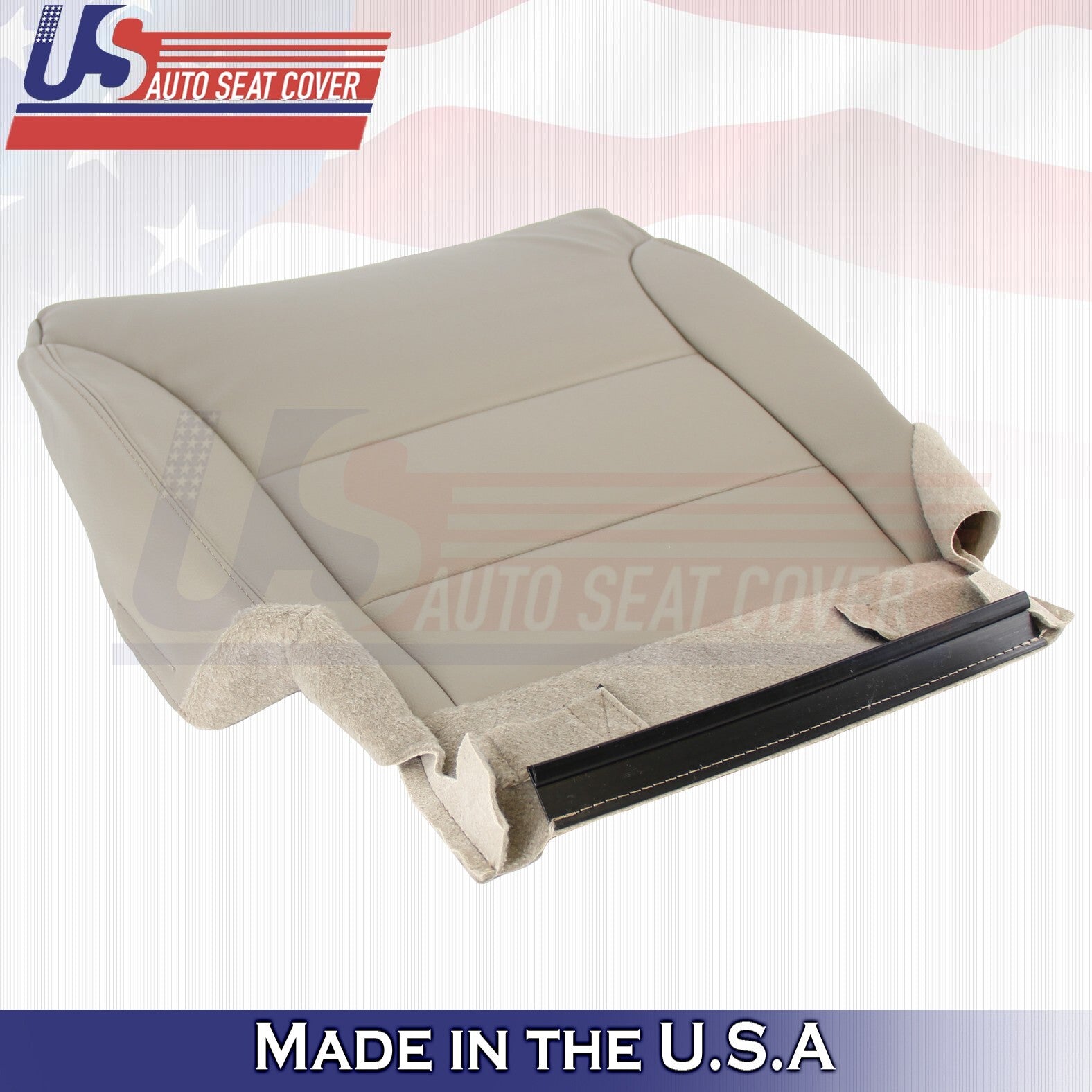 2012 to 2016 FITS Honda CR-V Driver & Passenger Bottoms Leather Cover Tan