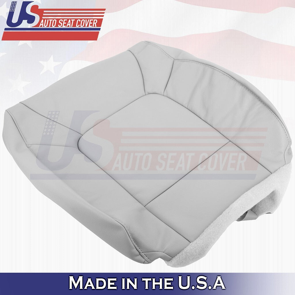 2009 2010 2011 Fits Honda Pilot Passenger Top Leather Seat Cover Gray