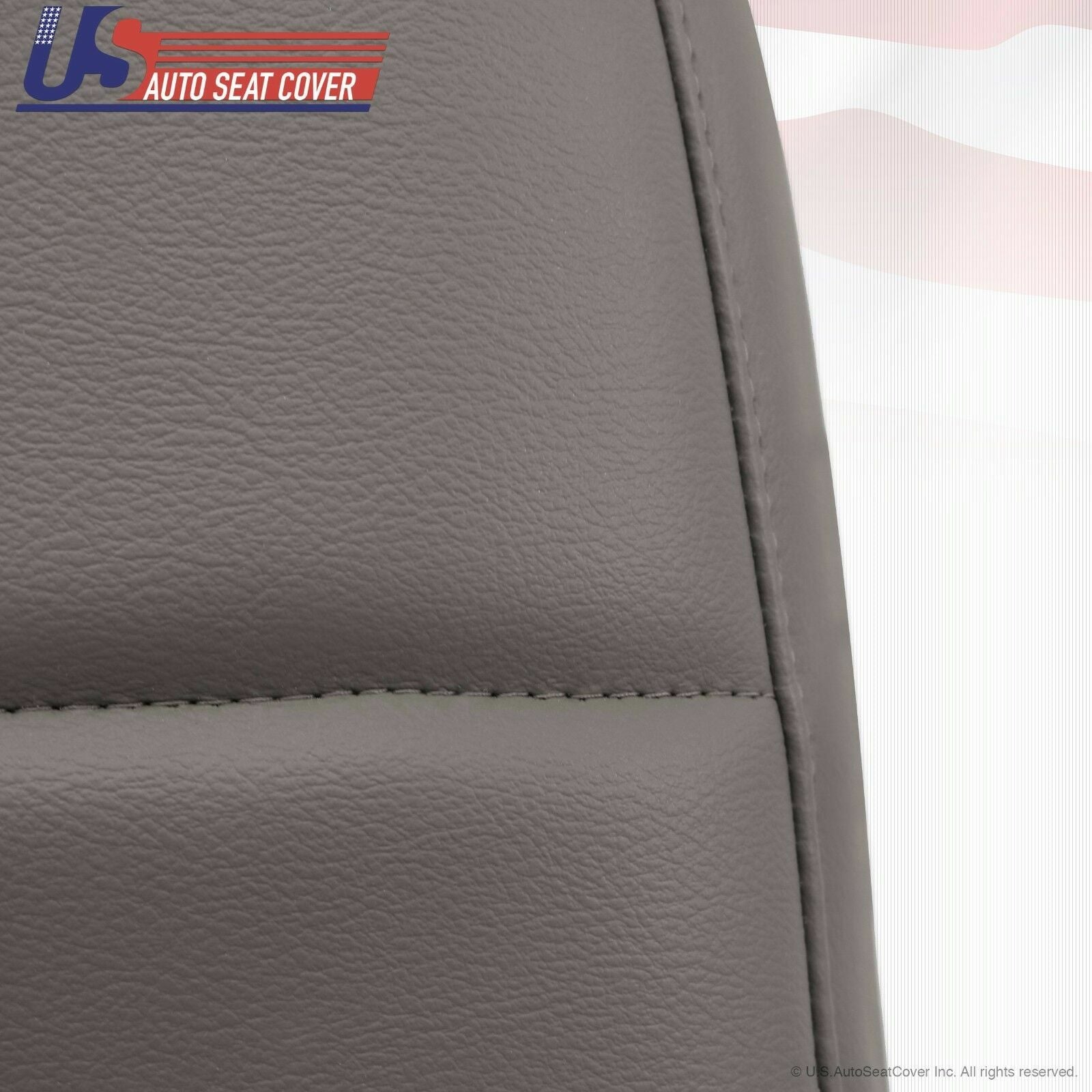 2008 2009 2010 Ford F250 XL Work Truck Driver Lean Back Vinyl Cover Gray