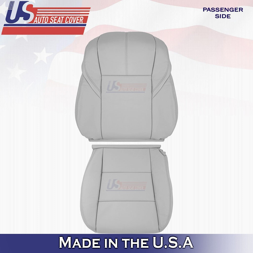 2013 to 2018 Fits Toyota Avalon XLE Front Set Tops&Bottoms Leather Cover Lt Gray