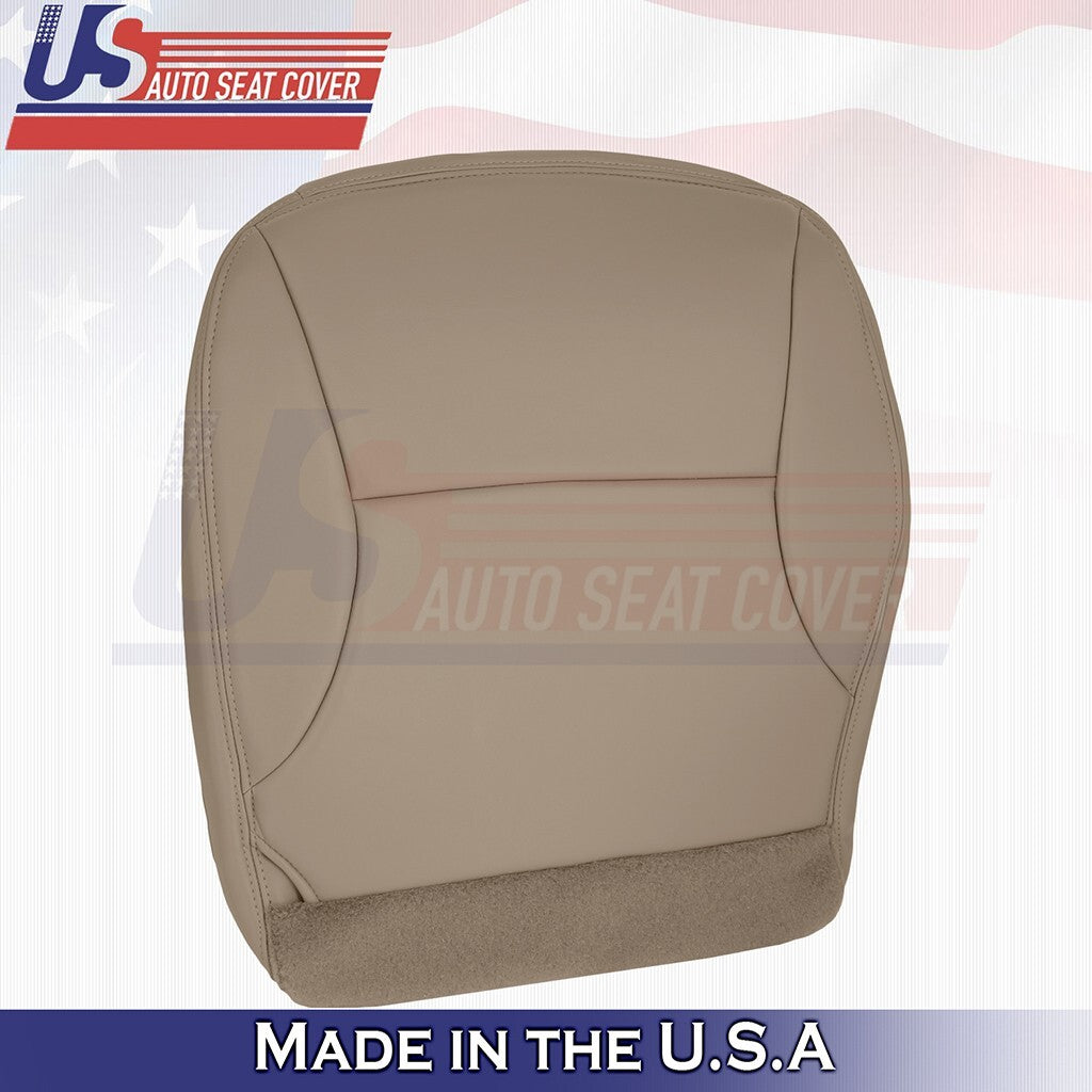 1997, 1998 Fits Ford F150 Lariat Driver Bottom Leather Seat Cover Tan