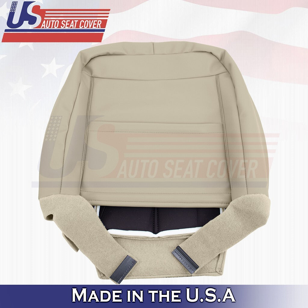 2003 2004 2005 2006 Fits Lincoln Town Car Driver Top Bottom Leather Cover Tan