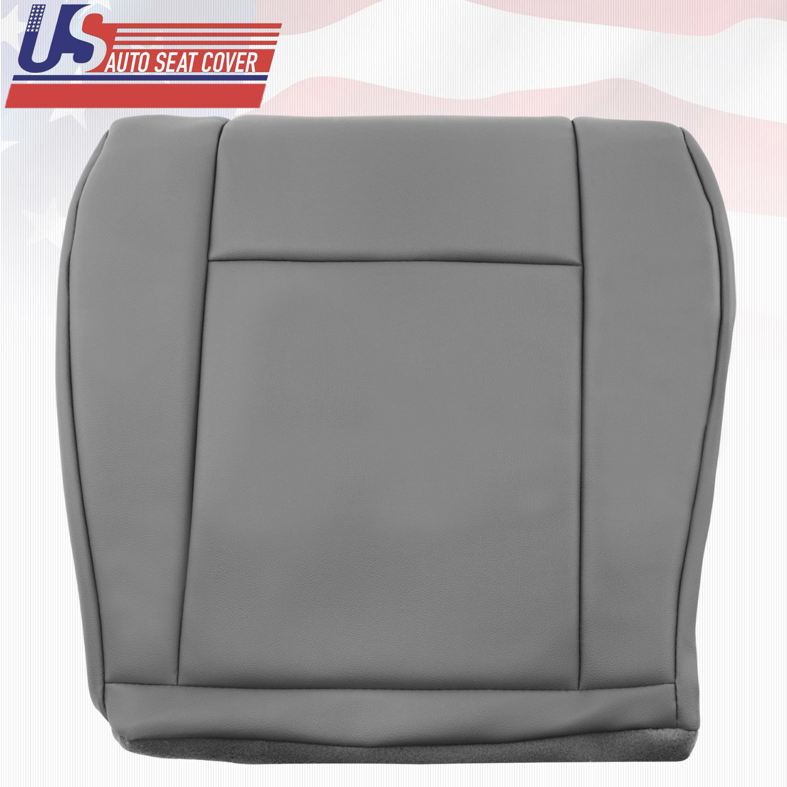 2009 To 2014 Ford E150 E250 Driver Side Bottom Vinyl Seat Cover Gray