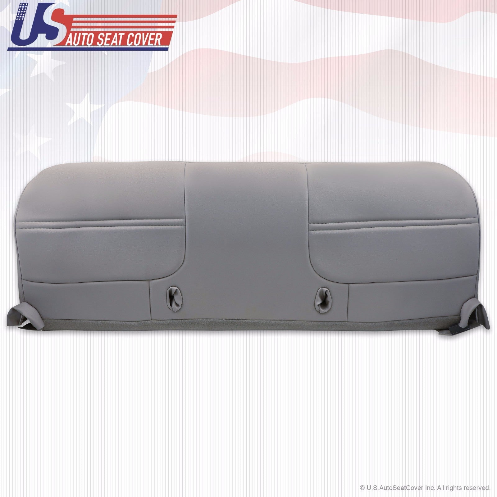 1999 2000 2001 Fits Ford F450 F550 XL WT Bottom Bench Vinyl Seat Cover Gray