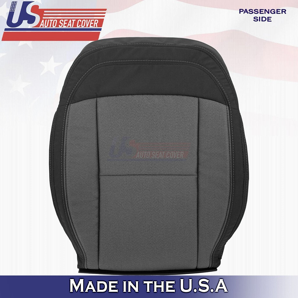 2014 - 2024 Fits Dodge Ram ProMaster Front Driver Passenger Set Cloth Cover Gray