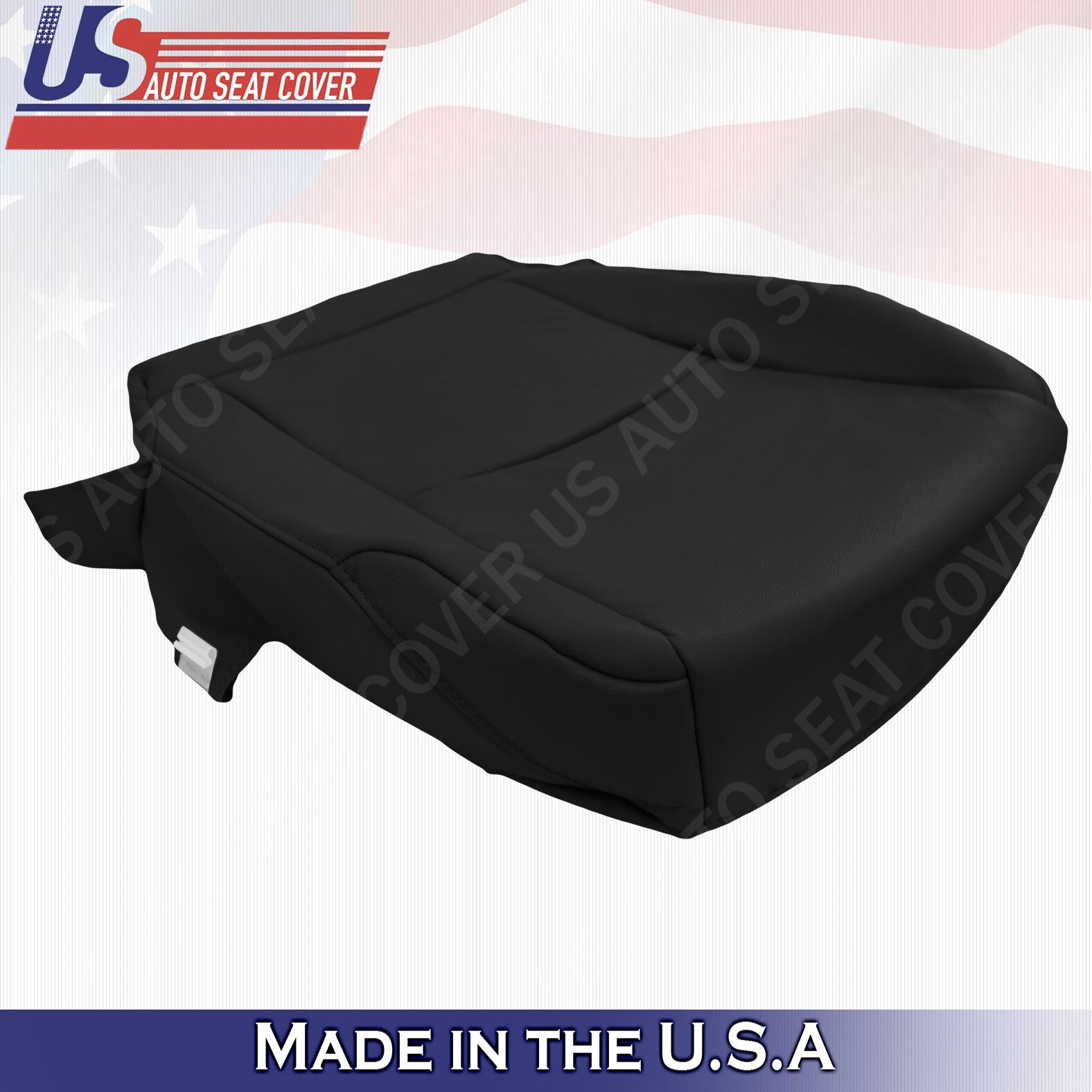 Driver & Passenger Bottoms Leather Covers Black Fits Toyota 4Runner 2010 to 2014