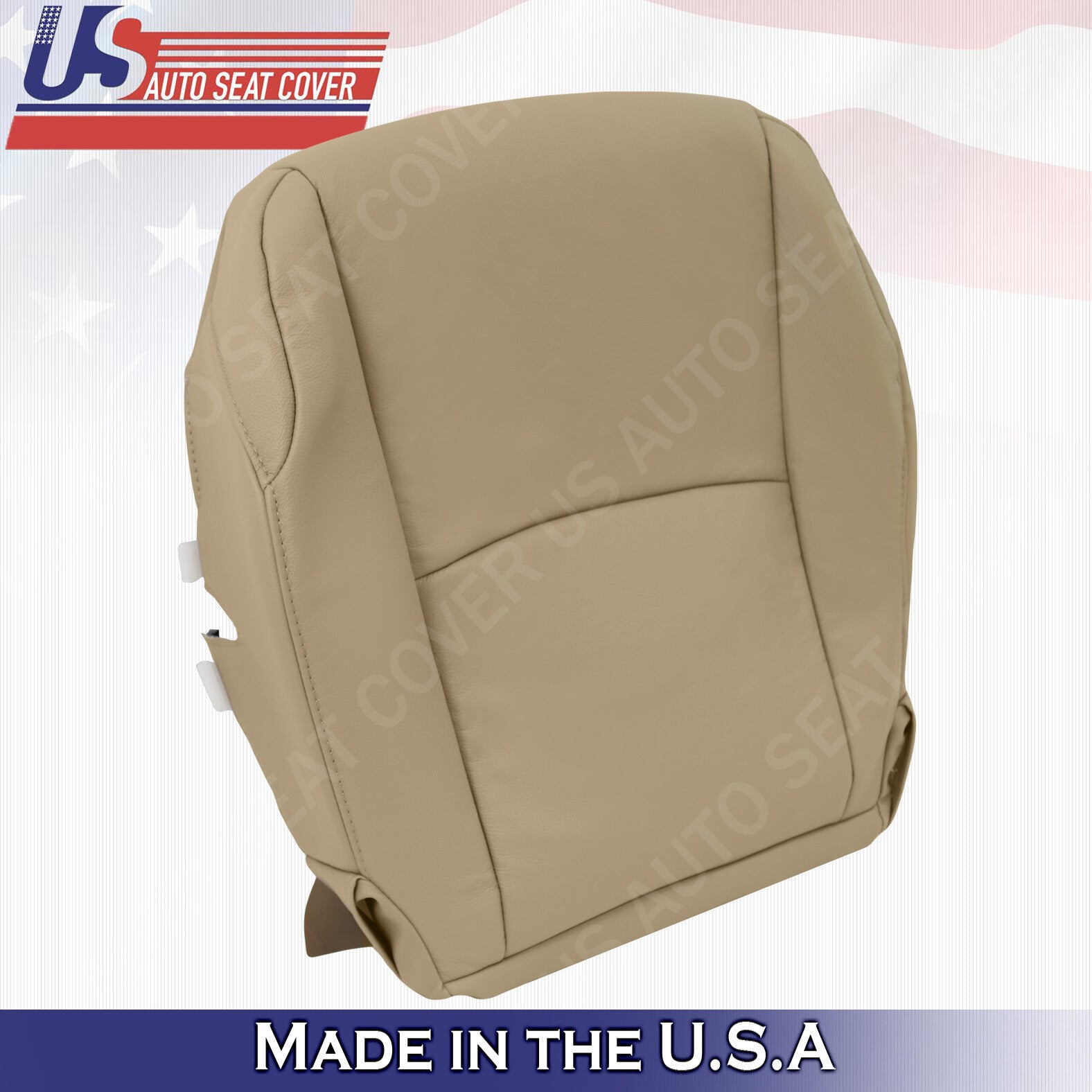 Leather Cover Fits 2010-2011-2012-2013-2014 Toyota 4Runner Driver Bottom In Tan