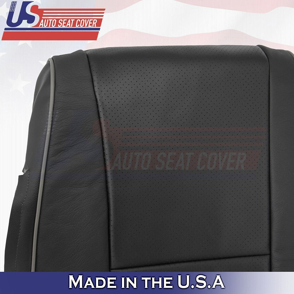 2001 2002 2003 2004 2005 Fits Lexus IS300 Passenger Top Leather Seat Cover Black