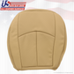 2008 2009 Mercedes-Benz E350 Driver Bottom Seat Cover Perforated Leather Tan