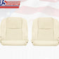 2010 2011 2012 2013 SEAT COVERS FITS FOR LEXUS IS350 BASE SEDAN ECRU TAN LEATHER