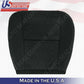 LH-RH GMC Yukon 2500 FRONT LOWER Bottoms Cloth Seat Cover Black 2007 2008