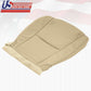 PASSENGER Bottom Leather Perforated Seat Cover TAN For 2006 2007 Lexus GS350