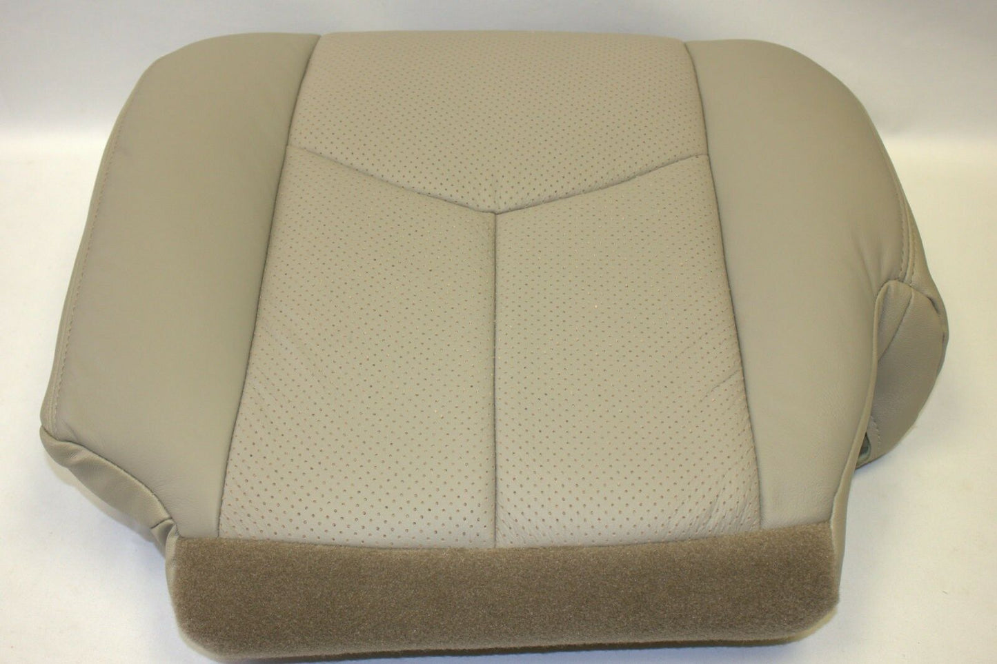 03 04 05 06 Cadillac Escalade platinum Leather Passenger Bottom Seat Cover Tan