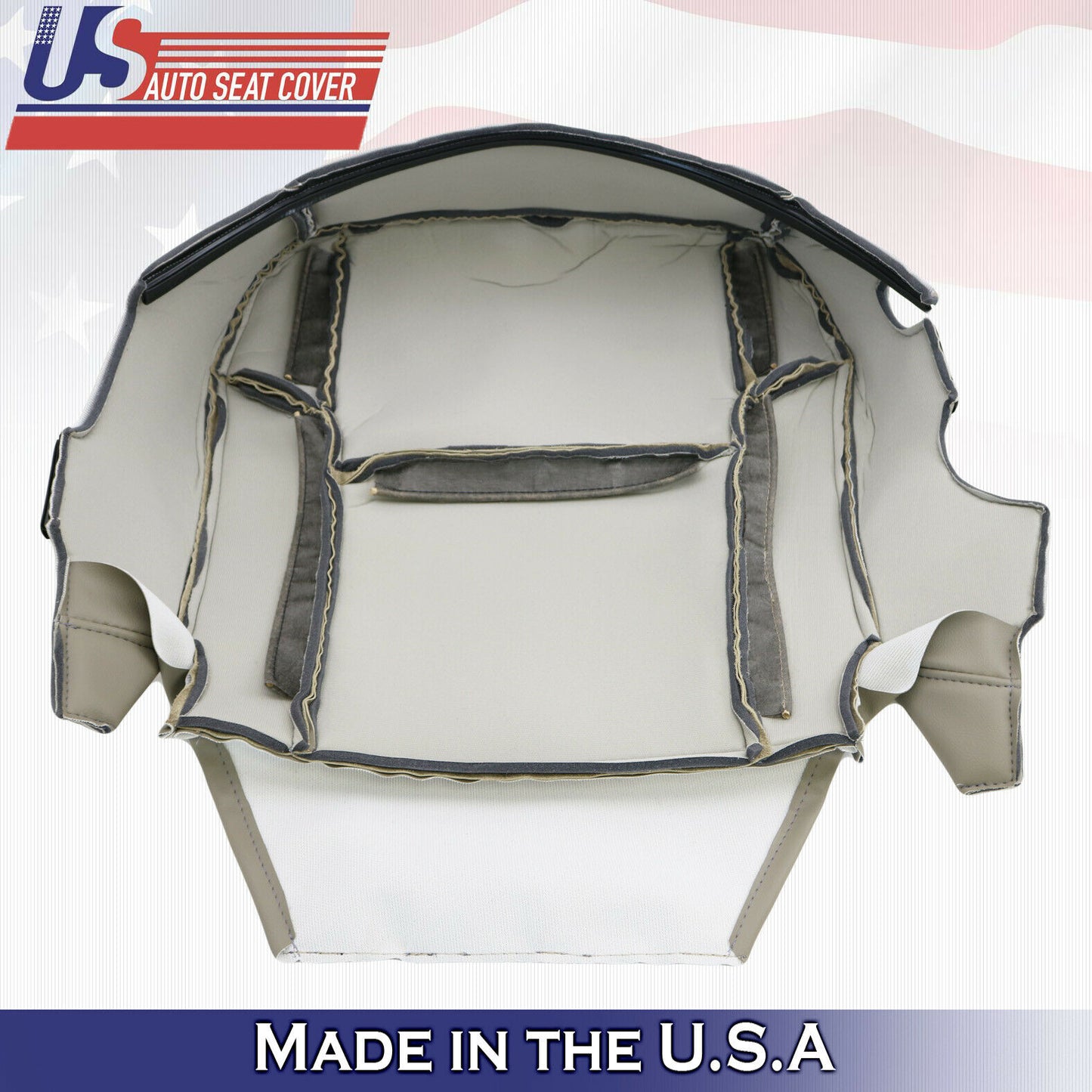For 2003 to 2009 Toyota 4Runner Limited PASSENGER Bottom Vinyl Seat Cover in Tan