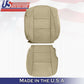 Fits 2013 to 2018 Acura RDX PERFORATED LEATHER SEAT COVERS TAN Driver Passenger