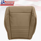 1998 - 2001 FORD EXPLORER XLT DRIVER PASSENGER LEATHER BOTTOM SEAT COVER IN TAN