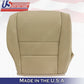 Passenger Side Bottom Leather Cover Tan Fits 2007 2008 2009 2010 2011 Honda CR-V