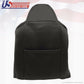 2008 to 2010 Ford F250 F350 Lariat Driver Bottom/Top Leather Seat Covers BLACK