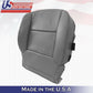 2014 to 2019 Chevy Silverado Work Truck HD-Driver Bottom VINYL Seat Cover Gray