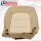2003 04 05 06 Ford expedition Driver bottom Leather seat cover Tan Perforated