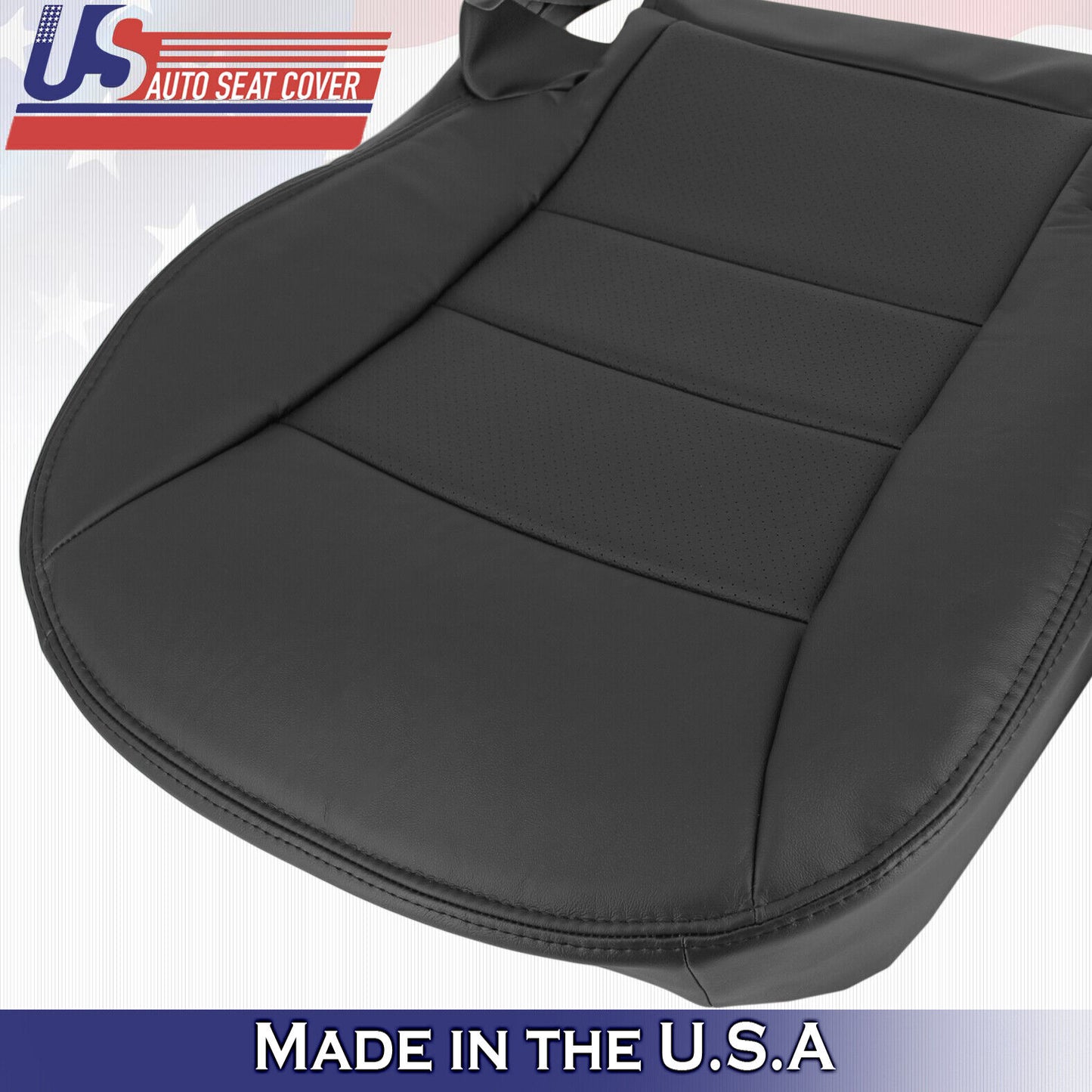 For Chevy Corvette C6 Passenger Side Bottom Leather Seat Cover 2005 to 2012