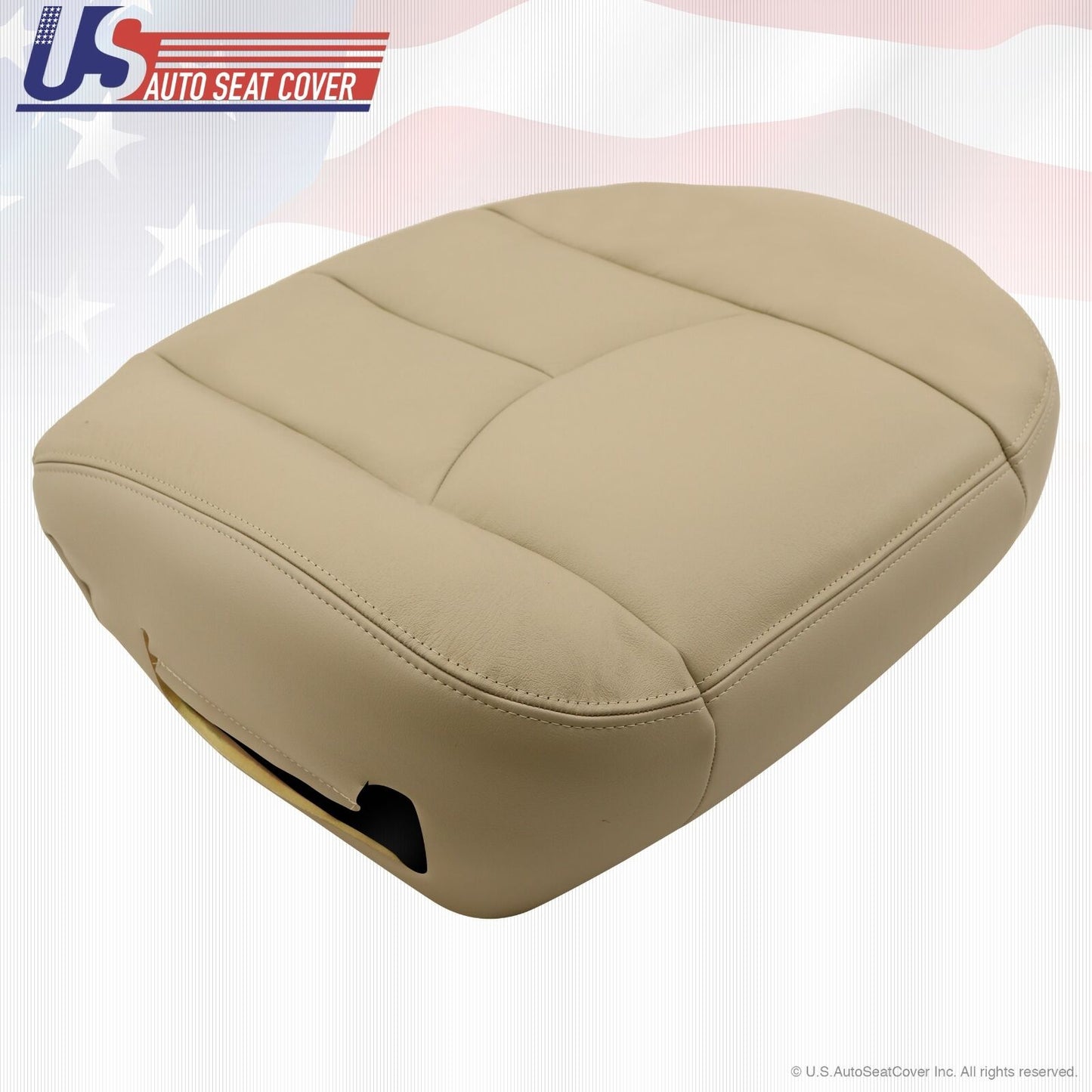 2003 2004 2005 2006 CHEVY TAHOE YUKON Seat Bottom COVER REPLACEMENT SHALE (TAN)