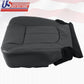 2011 -2016 Ford F250 Lariat Passenger Bottom Perforated Leather Seat Cover Black