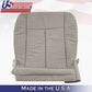 2007-2014 Ford Expedition-DRIVER PASSENGER Bottom CLOTH in GRAY seat cover