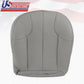 1999 - 2001 Jeep Grand Cherokee Laredo Passenger Bottom Leather Seat Cover Gray