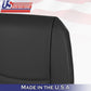 2001 to 2004 For Mercedes Benz Driver & Passenger Bottom Leather Covers in Black