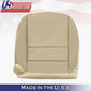 Driver Passenger Bottom Perforated Leather Cover Tan For Acura MDX 2007 to 2012