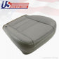 2003 Ford F-250 Lariat Bottom Leather Seat Cover Gray Perforated Plus Foam Seat