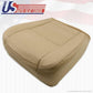 2002 To 2007 Ford F350 Super Duty Lariat PASSENGER Bottom Leather Seat Cover TAN
