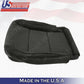 For 2007 to 2015 Nissan Armada Driver Left bottom Cloth seat cover BLACK