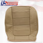 2001 Ford F-350 Dually Lariat Driver Bottom Leather Seat Cover Parchment TAN