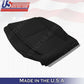 FOR 2009 2010 2011 2012 2013 2014 Acura TL LEFT bottom Leather Seat Cover Black