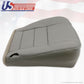 02-07 F250 F350 Lariat Driver Side Bottom Replacement Leather Seat Cover GRAY