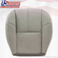 2009 2010 Chevy Tahoe & Suburban Driver Bottom Leather Seat Cover Light Gray