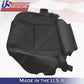 Fits 2006 2007 Lexus IS 350 Passenger Bottom Seat Cover-Perforated Leather-Black