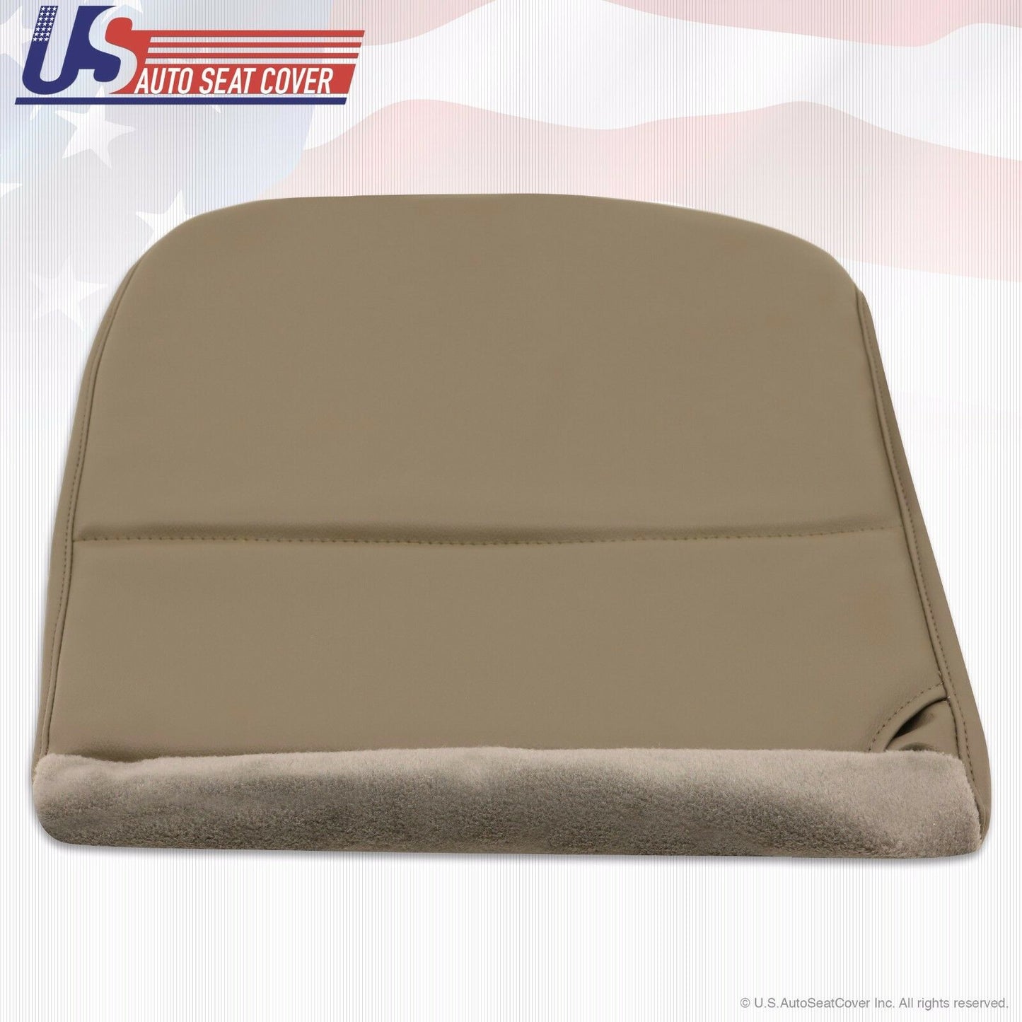 2008 Ford F250 F350 F450 F550 XL Driver Side Bottom Vinyl Seat Cover Tan