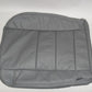 2002 to 2007 Ford F250 F350 Lariat passenger Bottom Leather Seat Cover Gray Med