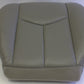 2003 To 2006 Chevy GMC Sierra PASSENGER Bottom Leather Seat Cover Gray