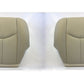 2003 to 06 Tahoe Suburban Yukon Driver & passenger Bottom Vinyl Seat Covers Tan