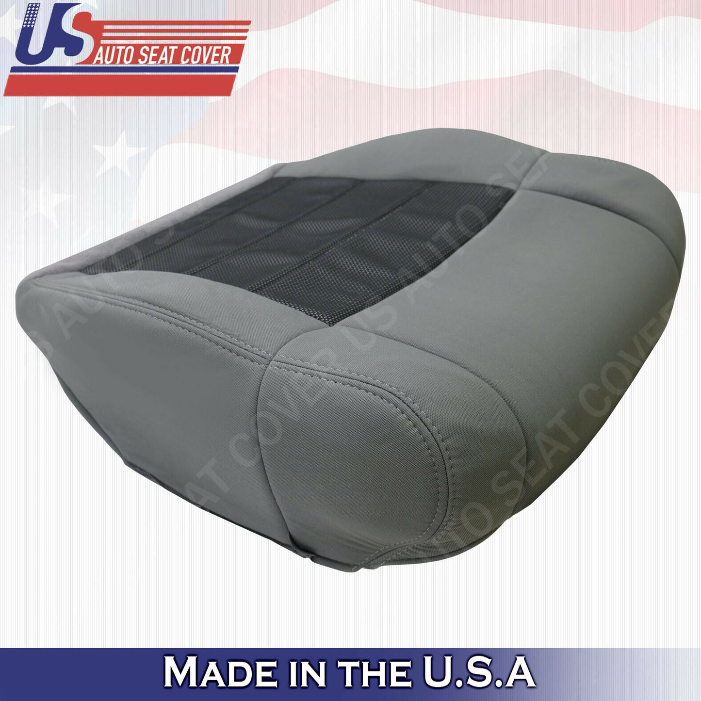 PASSENGER BOTTOM Fabric Cover Dk Gray 2008 2009 2010 Jeep Wrangler Unlimited